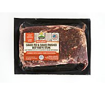 Meat Service Counter SunFed Ranch Grass Fed Beef Ribeye Steak Boneless - 1 LB