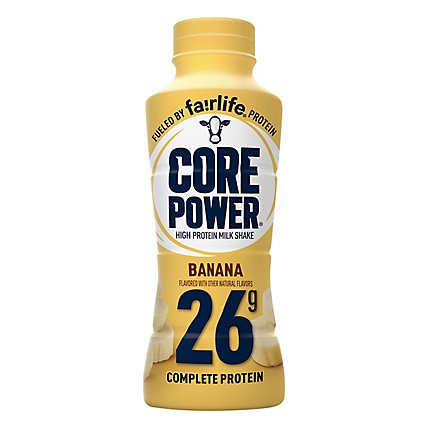 Core Power 26g, Banana, 14 Fl Oz Plastic Bottle - 14 Fl. Oz. - Image 1