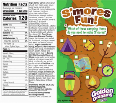 Golden Grahams Treats Bar Smores Chocolate Marshmallow - 8-1.06 Oz - Image 6