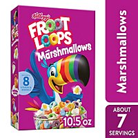 Froot Loops Breakfast Cereal Original With Marshmallows - 10.5 Oz - Image 1