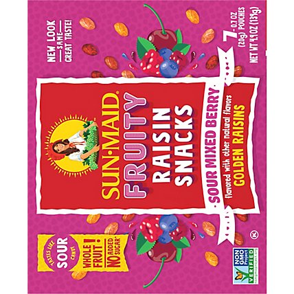 Sun-Maid Sour Raisins Mixed Berry - 7-.0.7 Oz - Image 5