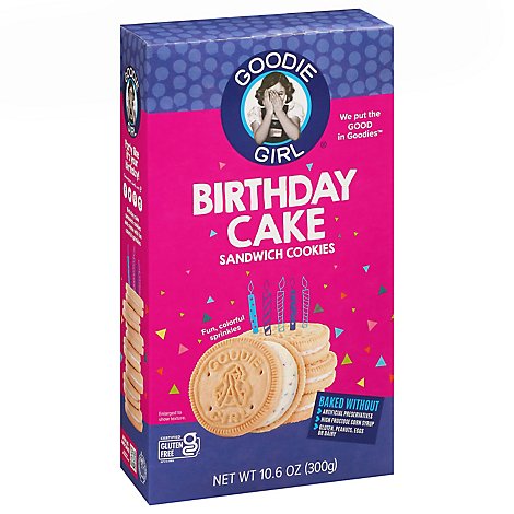 Goodie Girl Cookie Birthday Cake Crem - 10.6 Oz