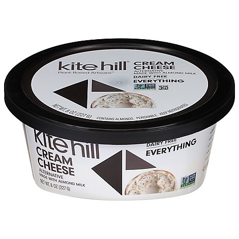 Kite Hill Cream Cheese Everything - 8 Oz