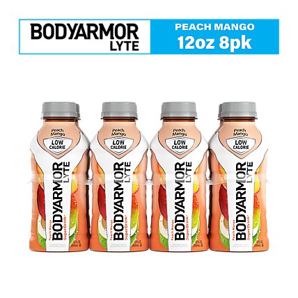 BODYARMOR LYTE Peach Mango Sports Drink - 8-12 Fl. Oz. - Image 2