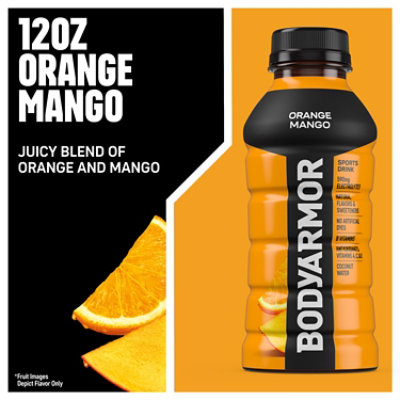 BODYARMOR Orange Mango Sports Drink - 8-12 Fl. Oz. - Image 3