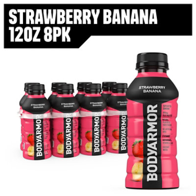 BODYARMOR Sports Drink Strawberry Banana Pack - 8-12 Fl. Oz.