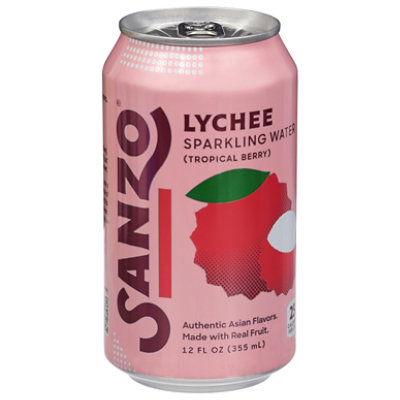 Sanzo Sparkling Water Lychee - 12 Oz