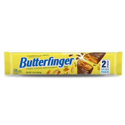 Butterfinger Chocolatey Peanut-Buttery Candy Bars Share Pack - 3.7 Oz - Image 1