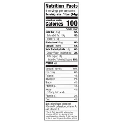 Reeses Puffs Treats Bars Peanut Butter And Cocoa - 8-0.85 Oz - Image 3