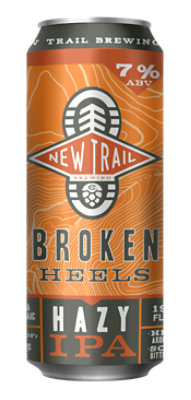 New Trail Brewing Broken Heels Hazy IPA - 19.2 Fl. Oz. - Image 1