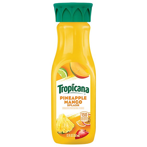 Tropicana Juice Pineapple Mango With Lime - 12 Fl. Oz.