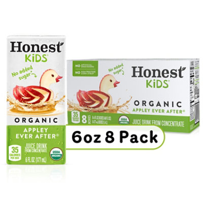 Honest Kids Apple Cartons - 48 Fl. Oz.