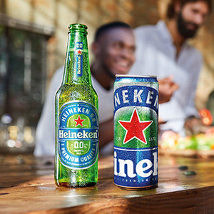 Heineken 0.0 Non-Alcoholic Beer Cans - 6-11.2 Fl. Oz. - Image 5