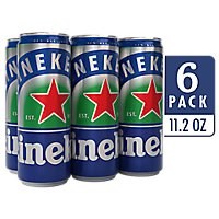Heineken 0.0 Non-Alcoholic Beer Cans - 6-11.2 Fl. Oz. - Image 1