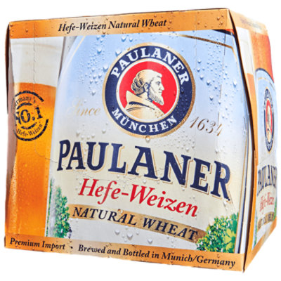 Paulaner Ale Hefe Weizen Bottles - 12-12 Fl. Oz. - Image 1