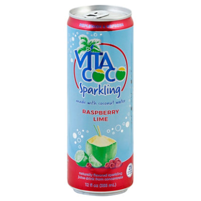 Vita Coco Sparkling Coconut Raspberry Li - 12 Fl. Oz.