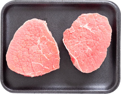 Certified Angus Beef Eye Of Round Steak Boneless - Lb - Image 1