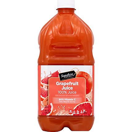 Signature Select 100% Grapefruit Juice - 64 Fl. Oz. - Image 2