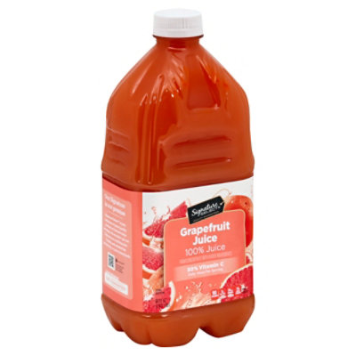 Signature Select 100% Grapefruit Juice - 64 Fl. Oz.