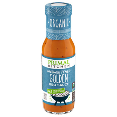 Primal Kitchen Organic & Unsweetened Golden BBQ Sauce - 8.5 Oz - Image 1