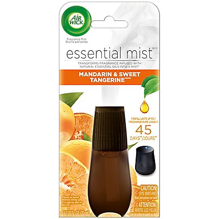 Air Wick Essential Mist Mandarin Sweet Tangerine Air Freshener - 1 Count - Image 1