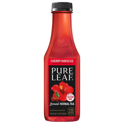 Pure Leaf® Cherry Hibiscus Herbal Brewed Iced Tea, 18.5 fl oz - Ralphs