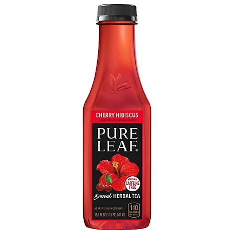 Pure Leaf Tea Brewed Herbal Cherry Hibiscus - 18.5 Fl. Oz.