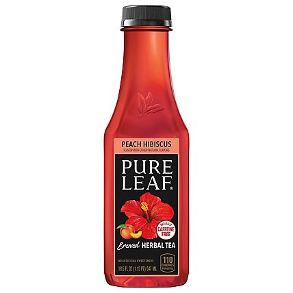Pure Leaf Tea Brewed Herbal Peach Hibiscus - 18.5 Fl. Oz. - Image 3