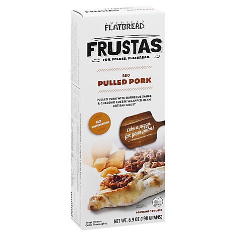 American Flatbread Frustas Bbq Pulled Pork - 6.9 Oz