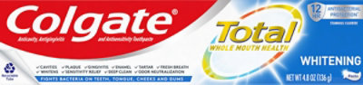 Colgate Total Whitening Toothpaste Paste - 4.8 Oz - Image 2