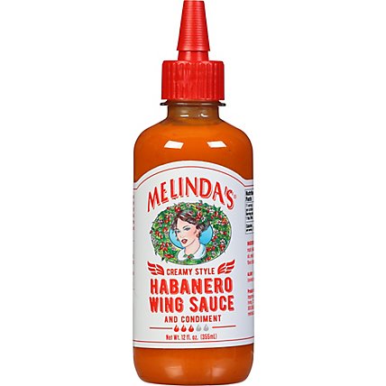 Melindas Sauce Wing Habanero Cream - 12 Oz - Image 2