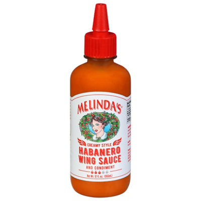 Melindas Sauce Wing Habanero Cream - 12 Oz - Image 1