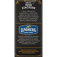 Lundberg Organic Thin Stackers Grain Cakes Puffed Cracked Black Pepper 24 Count - 6 Oz - Image 6