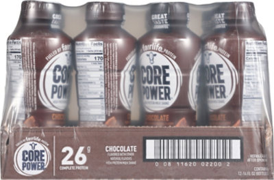 fairlife Core Power High Protein Milk Shake Chocolate - 12 - 14 Fl. Oz. - Image 6