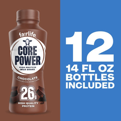 fairlife Core Power High Protein Milk Shake Chocolate - 12 - 14 Fl. Oz. - Image 5