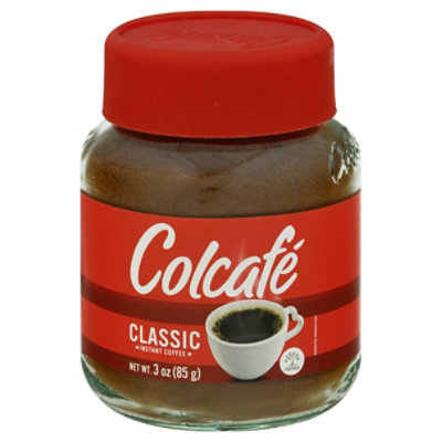 Colcafe Coffee Instant Colombian Classic - 3 Oz - safeway