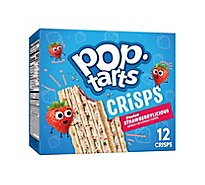 Pop-Tarts Crisps Baked Snack Bars Breakfast Snacks Strawberrylicious 12 Count - 5.9 Oz