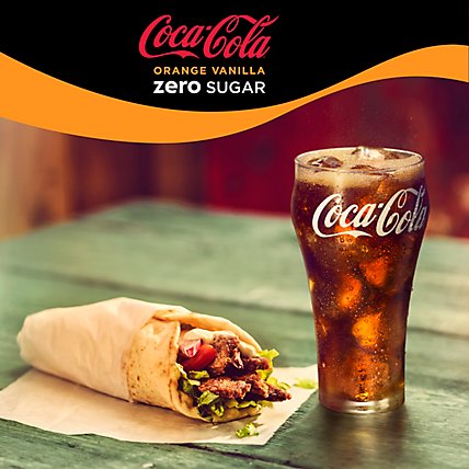 Coca-Cola Soda Pop Zero Sugar Orange Vanilla - 12-12 Fl. Oz. - Image 2