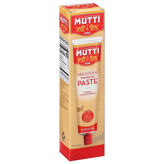Mutti Tomato Paste Triple Concentrated - 6.5 Oz