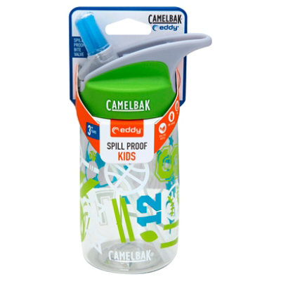 Camelbak Eddy Kids Water Bottle Spill Proof Bite Valve Sports Jam 12 Ounce - Each