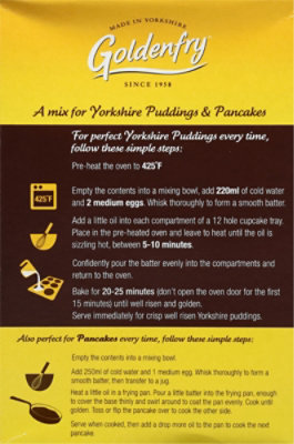 Goldenfry Pudding And Pancake Mix Yorkshire Original - 5 Oz - Image 5
