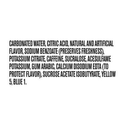 Mountain Dew Soda Zero Sugar Baja Blast - 20 Fl. Oz. - Image 4
