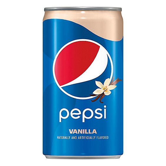 Pepsi Vanilla Cola - 6-7.5 Fl. Oz.