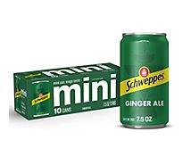 Schweppes Ginger Ale - 10-7.5 Fl. Oz.