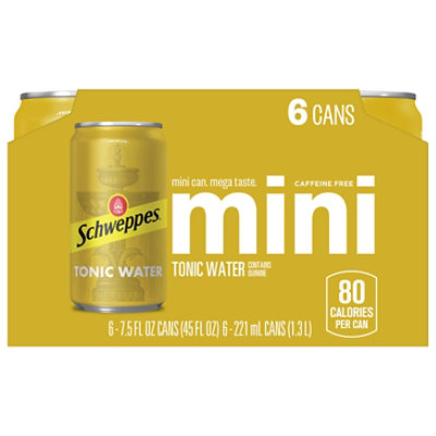 Schweppes Tonic Water - 6-7.5 Fl. Oz. - Image 1