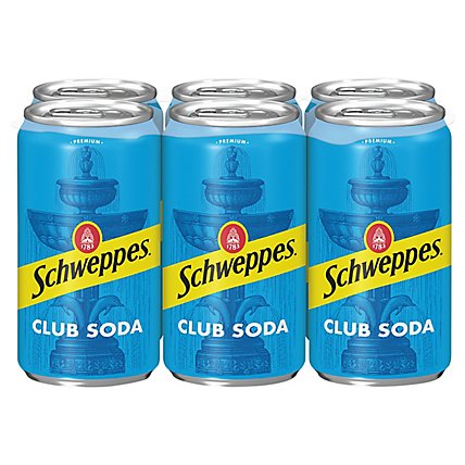 Schweppes Club Soda - 6-7.5 Fl. Oz. - Image 2