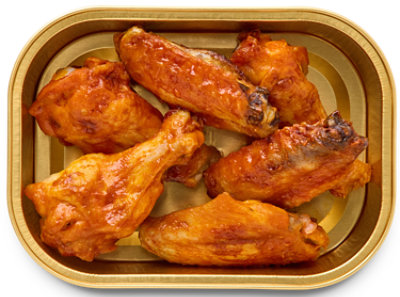 ReadyMeals Bone-In Fire Buffalo Wings 6 Count - Each - Image 1