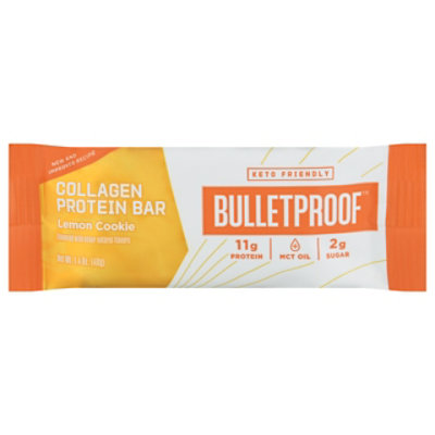 Bulletproof Collagen Protein Bar Lemon Cookie - 1.58 Oz - Image 3