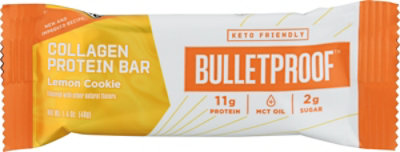 Bulletproof Collagen Protein Bar Lemon Cookie - 1.58 Oz - Image 2