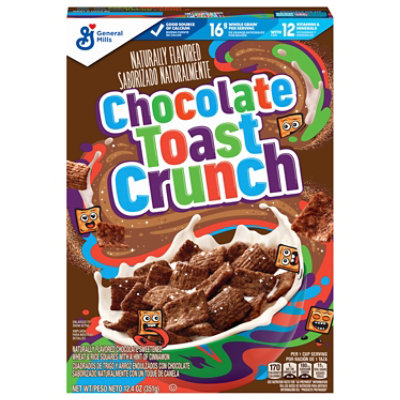Toast Crunch Cereal Chocolate - 12.4 Oz - Image 2
